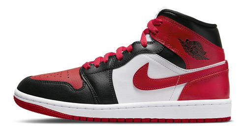 Zapatillas Jordan 1 Mid Alternate Bred Toe Bq6472_079   