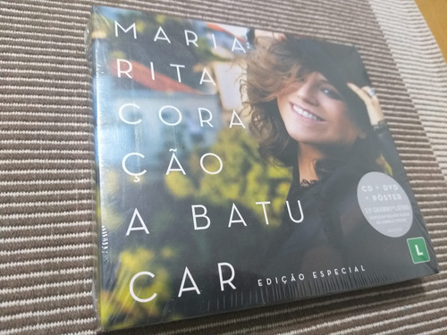 Maria Rita - Coração A Batucar ( Cd+dvd+pôster / Lacrado )