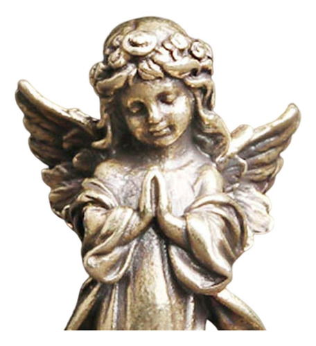 Estátua De Anjo Escultura Ornamentos Colecionáveis