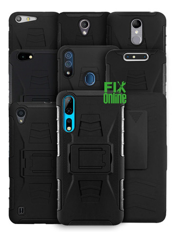 Funda Compatible Lanix Uso Rudo Protector Clip Case