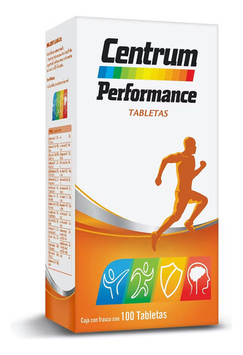 Multivitaminico Centrum Performance Caja Con 100 Tabletas