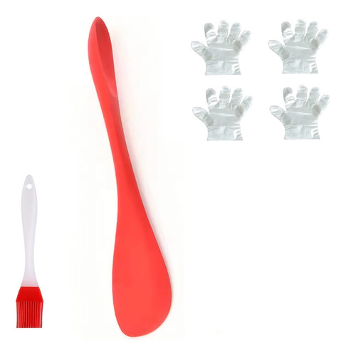 Espatula Cocina Silicona 11.8  Para Rebanar Extender Raspar