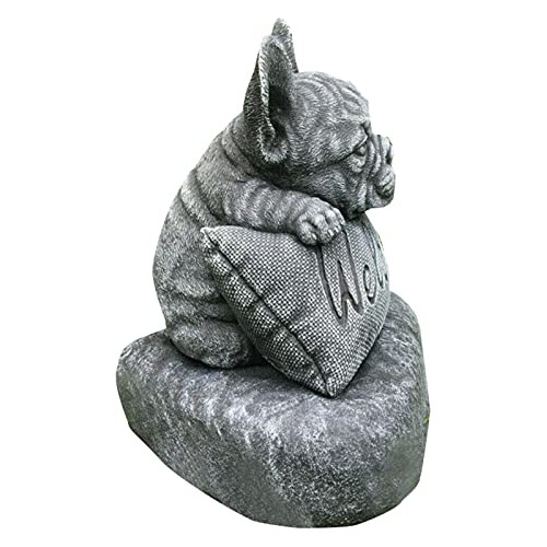 Estatua De Resina De Bulldog De Ekdjkk, Adorno De Bulldog Fr