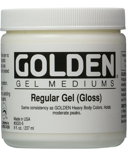 Golden Regular Gel Brillo Medio-8 Onzas  30205 