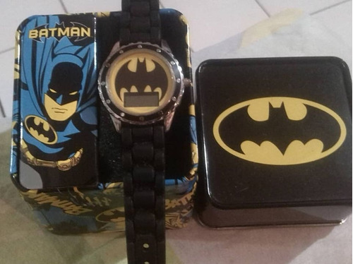 Reloj De Niño De Batman Con Estuche