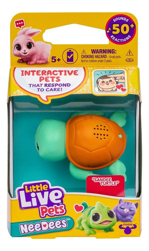Moose Little Live Pets Necesita A Sandee Turtle