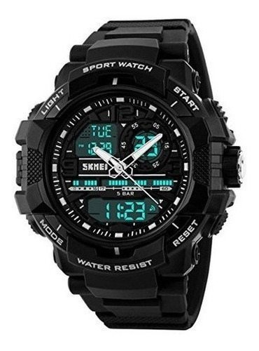 Gosasa Students Sport Watch Hombres Reloj Analogico Digital 