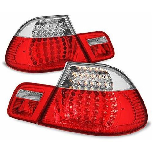 Luces De Freno Led Rojas Para Bmw E46 3-series