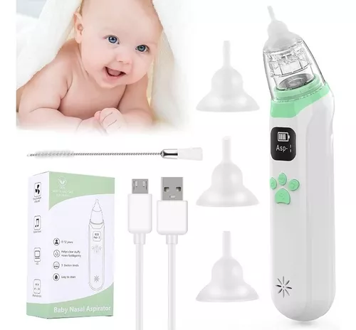 Aspirador Nasal Para Bebe Saca Mocos Electrico Limpiador