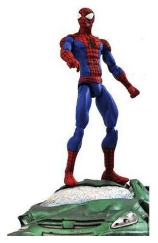 Figura De Accion De Diamond Spidermarvel De Diamond Select