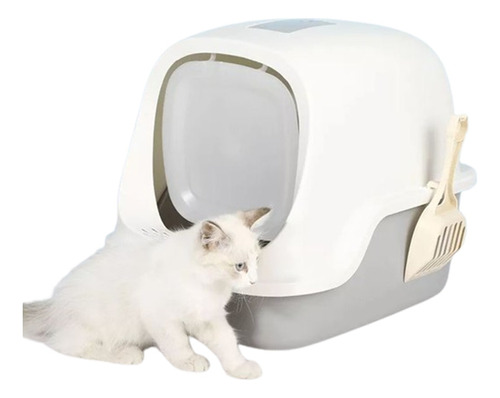 Baño Arenero Grande Para Gatos Con Filtro 