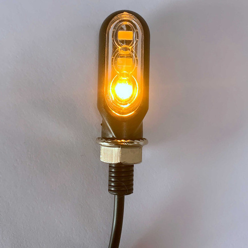 Indicadores De Giro, 3 Led, Luces Intermitentes, Color Ámbar
