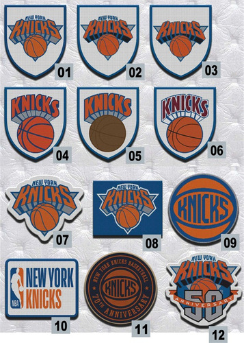 Parche Termoadhesivo Escudo Nba New York Knicks