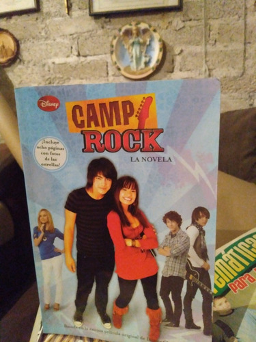  Libro Camp Rock.  La Noveladisney.    G3