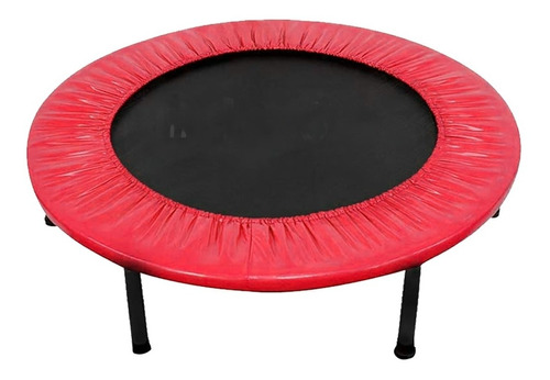 Mini Trampolin Brincolin Aerobico 101.6 Cm 40 Plegable Color Rojo