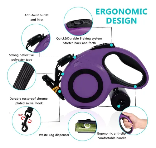 Durable retractable dog leash hotsell