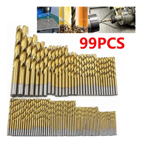 comprar Bake Broca 1\u002F16 -3\u002F8 Metal 99 Unidades Bits Bits Bits Set