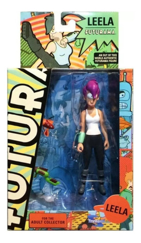 Figura Futurama Leela (lila)