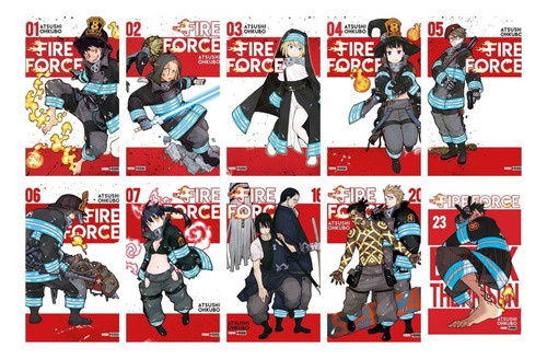 Mangas Panini Fire Force En Español 