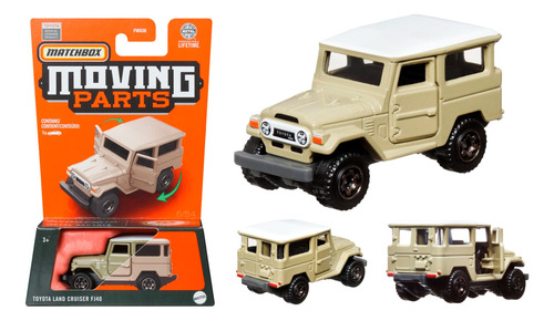 Toyota Land Cruiser Fj40 Matchbox Moving Metal Abre Puertas