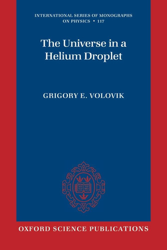 Libro: The Universe In A Helium Droplet (international Serie