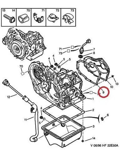 Junta Tampa Caixa Câmbio 4hp14 Bx Xantia Zx 205 306 309 405 Junta Tampa Caixa Câmbio 4hp14 Bx Xantia Zx 205 306 309 405
