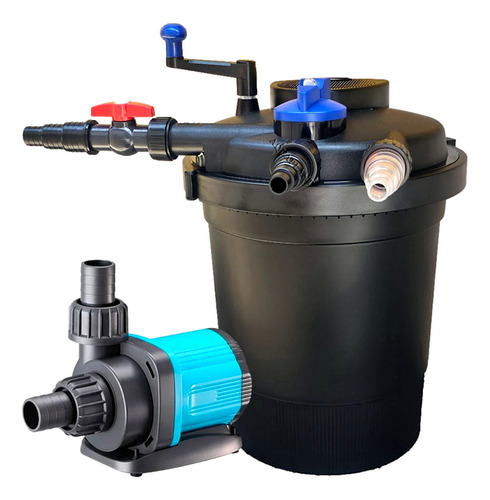 Filtro Pressurizado Lagos Até 6000l Com Bomba 12000 E Uv 11w