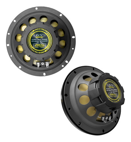 Kit Autoestéreo Bt + 4 Bocinas 6 1/2 140 Watts Soundstream