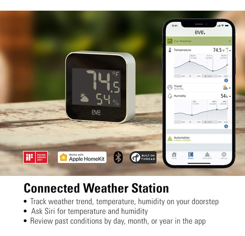 Eve Weather Estacion Meteorológica Apple Home Kit