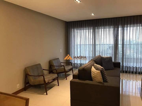Imagem 4 de 19 de Apartamento À Venda, 160 M² Por R$ 1.250.000,00 - Bosque Das Juritis - Ribeirão Preto/sp - Ap3691