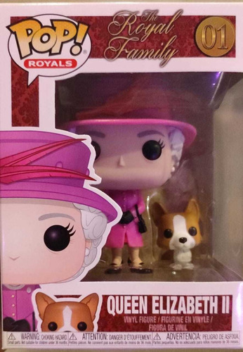 Funko Pop! Queen Elizabeth Ii W/ Corgi #01 