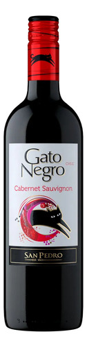 Vino Tinto Gato Negro Cabernet 750ml