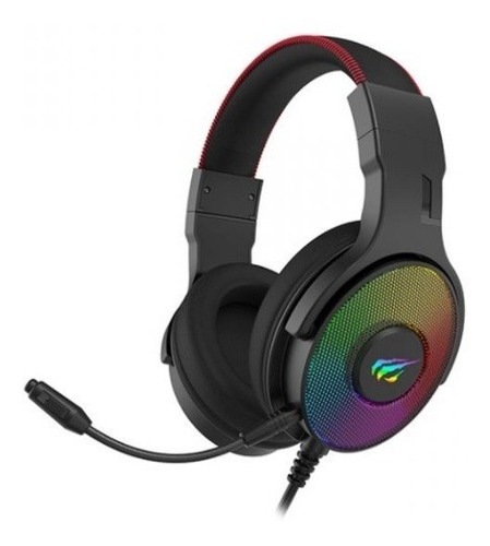 Auricular Havit Gamer Con Microfono Color Negro Hv-h2028u