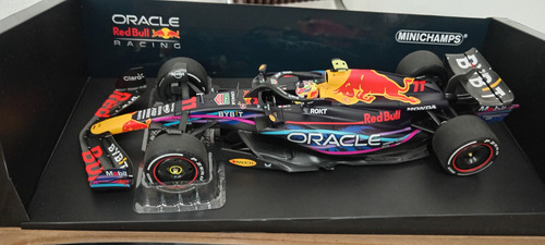 F1 Minichamps Checo Pérez Miami Azul (Usado)