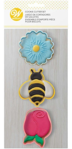 Cortadores Para Galleta Abeja Flores Wilton 2308-0-0293