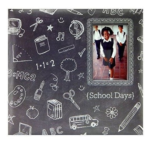 Mbi 13.5x12.5 Pulgadas School Days Pizarra Álbum De Re...