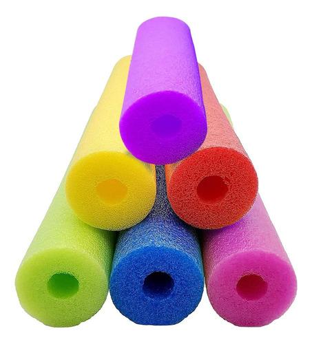 Fideos Flotadores De Espuma Tubo Ideal Para Piscina Colores Color Rosa