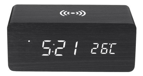 Imagen 3 de 7 de Reloj Con Carga Inalámbrica Ideal Regalo + Envio Gratis.