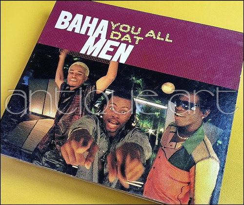 A64 Cd Baha Men You All Dat ©2001 Maxi Pop House Reagge (Usado)