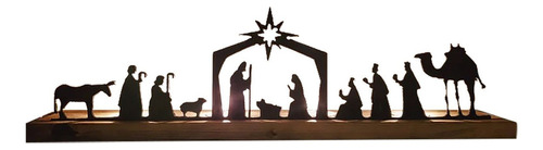 Set De Pesebre W Nativity P197 Para Navidad Indoor Bla