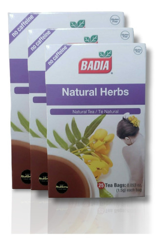 Té Badia 3 Cajas X75 Tisanas