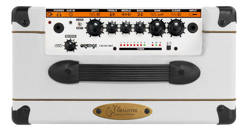 Amplificador De Guitarra Orange Crush 20rt Orianthi 20w Whit