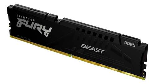 Módulo Ram Kingston Fury Beast 32gb 5600mhz Kf556c40bb-32