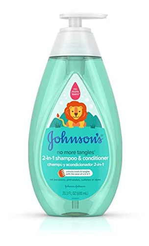 Johnson's No More Tangles Desenredando Champú Y Acondicionad