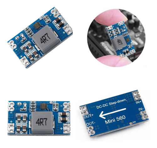 3 X Regulador Voltaje Step Down Mini560 5-20v A 3.3v 5a Dc