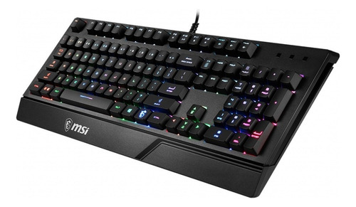 Teclado Gaming Mis Vigor Gk20 Us Arco Iris Ultrafino Rgb