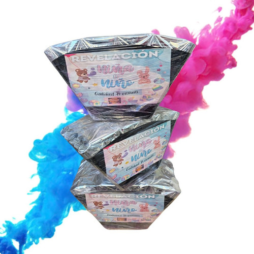 Abanico Especial Rosa O Azul Azul Abanico Azul