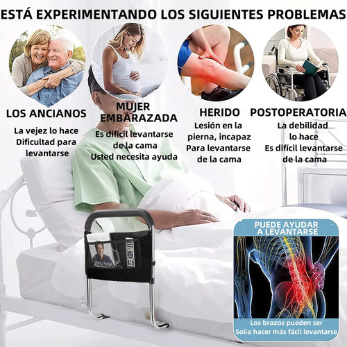 . Barandal Ajustable Auxiliar De Protector Seguridad For