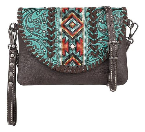 Cartera Montana West Crossbody B Importada Original Café