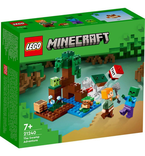 Kit Lego Minecraft 21240 La Aventura En El Pantano (65 Pz) Cantidad De Piezas 65